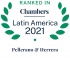 Ranked by Chambers Latin America 2021 2021