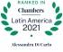 Partner Alessandra Di Carlo ranked by Chambers Latin America 2021