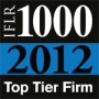 Ranked “Top Tier Firm” by The International Financial Law Review (IFLR1000) 2012
